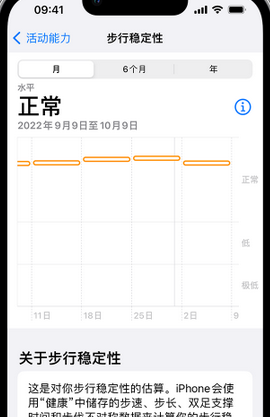 丘北iPhone手机维修如何在iPhone开启'步行稳定性通知'