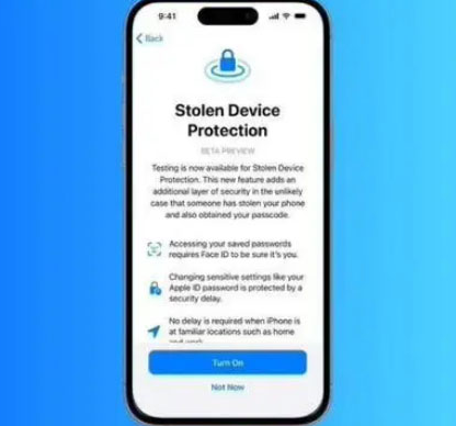 丘北苹果授权维修店分享被盗设备保护功能开启方法 