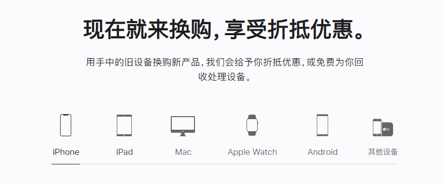 丘北苹果手机维修分享iPhone以旧换新的去处 