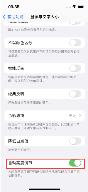 丘北苹果15维修店分享iPhone 15 Pro系列屏幕亮度 